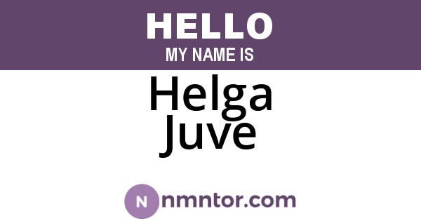 Helga Juve