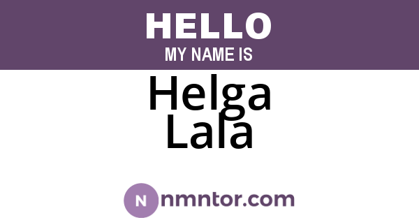 Helga Lala