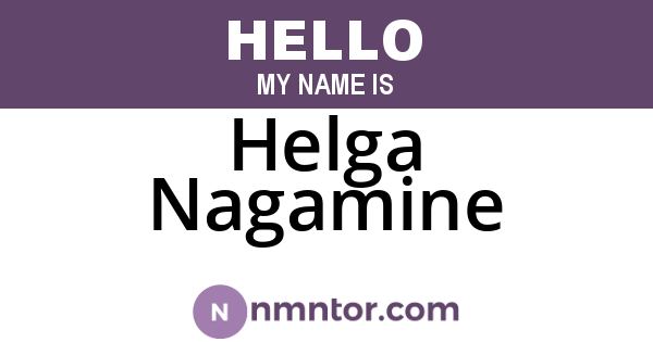 Helga Nagamine