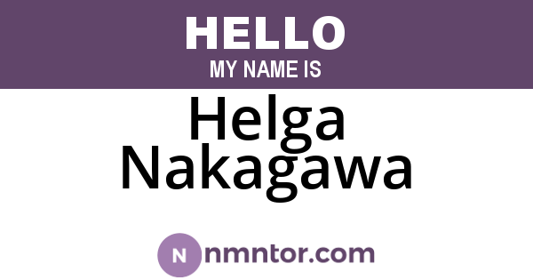 Helga Nakagawa