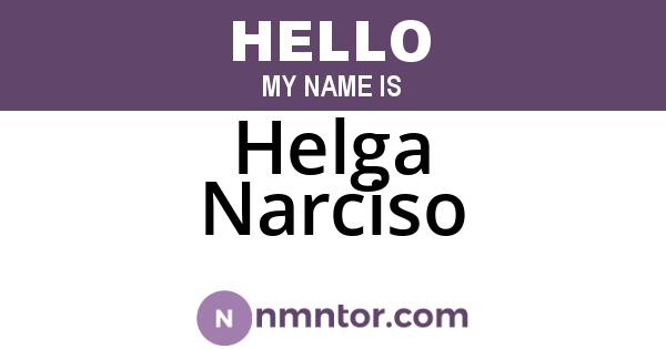 Helga Narciso
