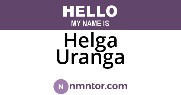 Helga Uranga