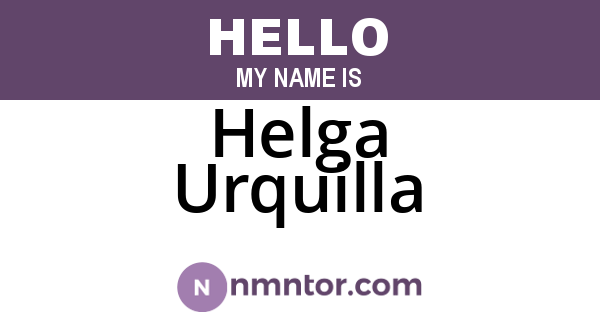 Helga Urquilla