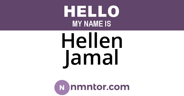 Hellen Jamal