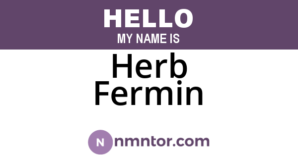 Herb Fermin