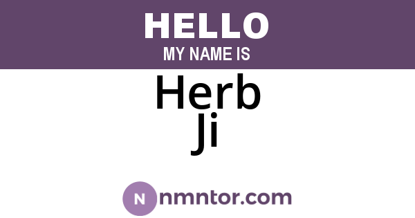 Herb Ji