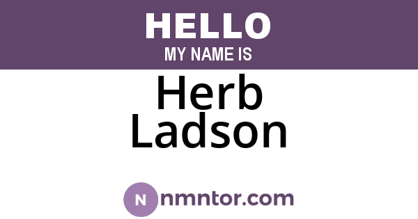 Herb Ladson