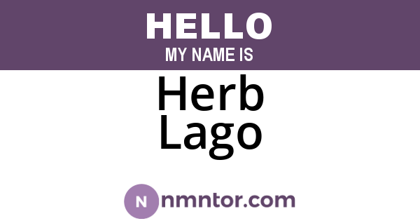 Herb Lago