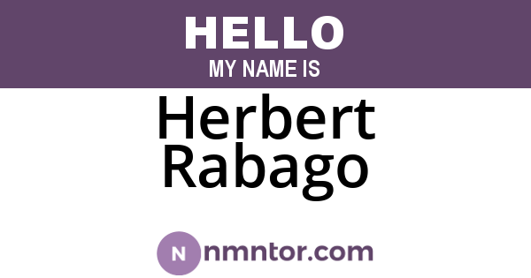 Herbert Rabago
