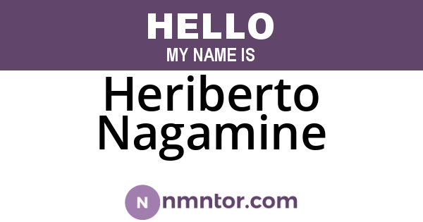 Heriberto Nagamine