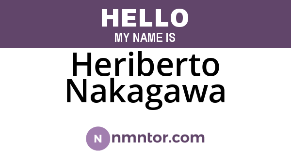 Heriberto Nakagawa