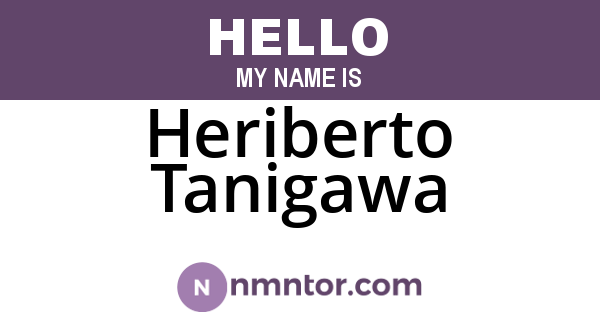Heriberto Tanigawa