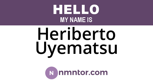 Heriberto Uyematsu