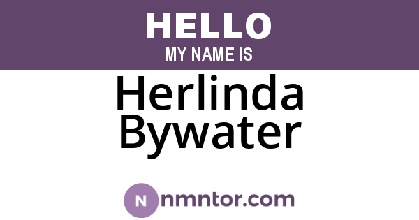 Herlinda Bywater