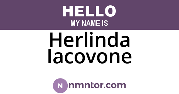 Herlinda Iacovone