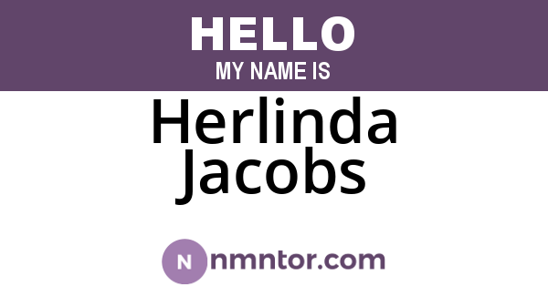 Herlinda Jacobs