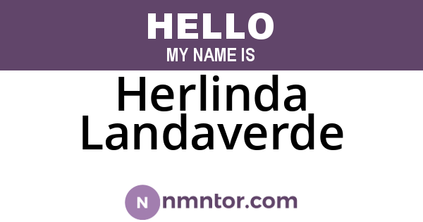 Herlinda Landaverde