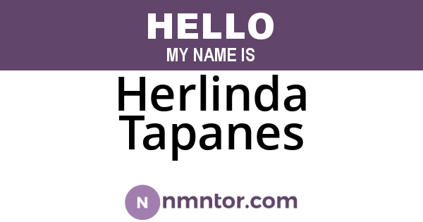 Herlinda Tapanes