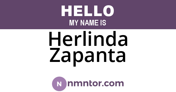 Herlinda Zapanta