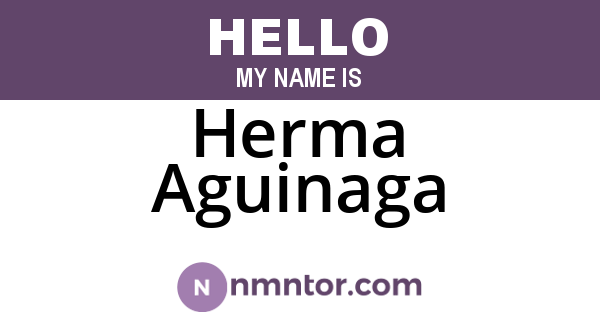 Herma Aguinaga