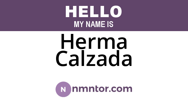 Herma Calzada