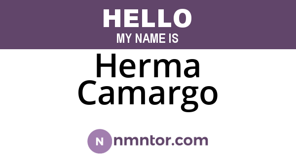 Herma Camargo