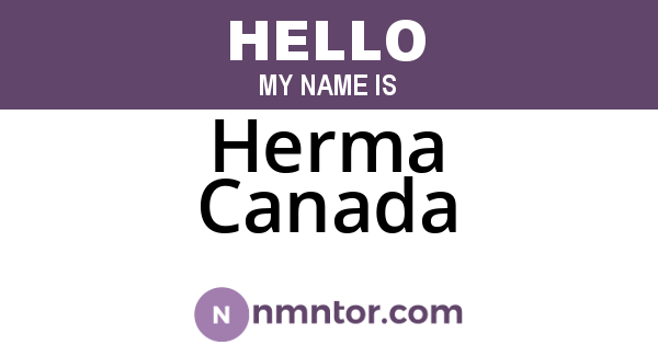 Herma Canada