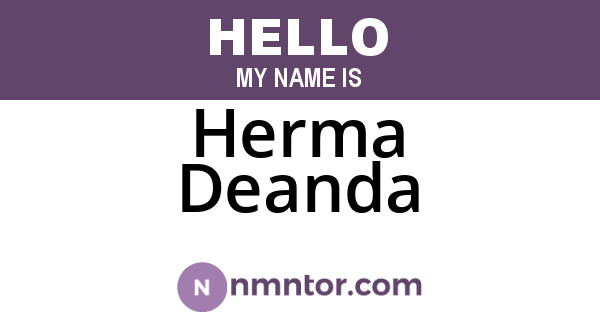 Herma Deanda