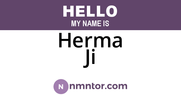 Herma Ji