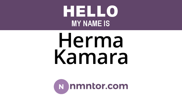 Herma Kamara