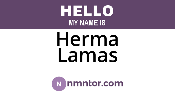 Herma Lamas