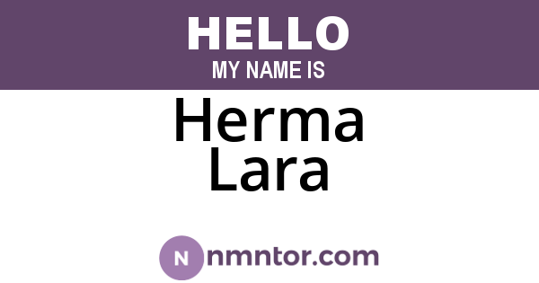 Herma Lara