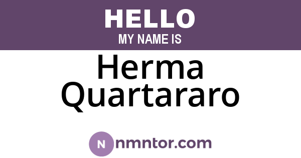 Herma Quartararo