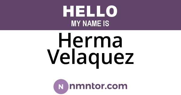Herma Velaquez