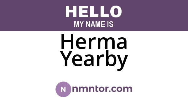 Herma Yearby