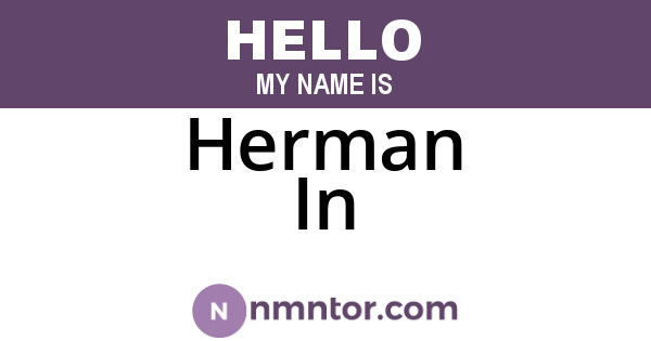 Herman In