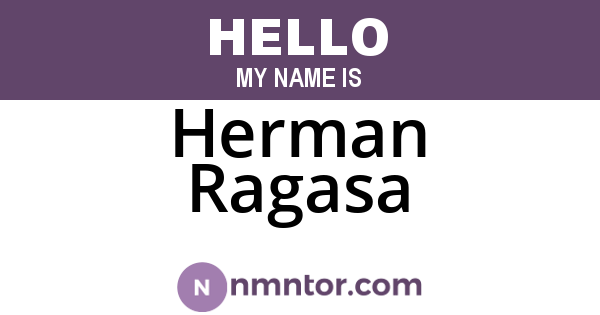 Herman Ragasa