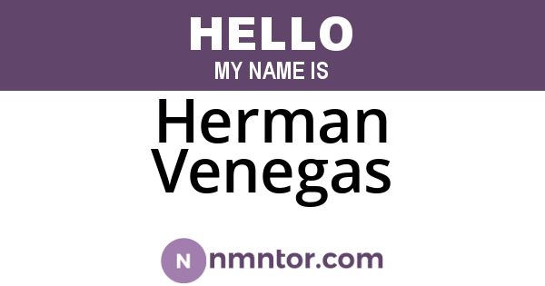 Herman Venegas