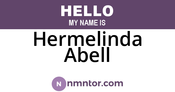 Hermelinda Abell