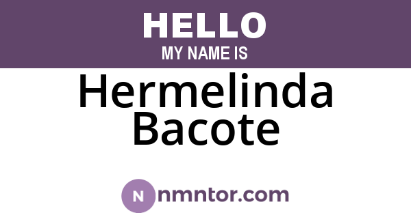 Hermelinda Bacote