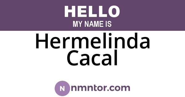 Hermelinda Cacal