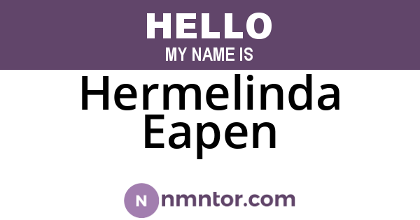 Hermelinda Eapen