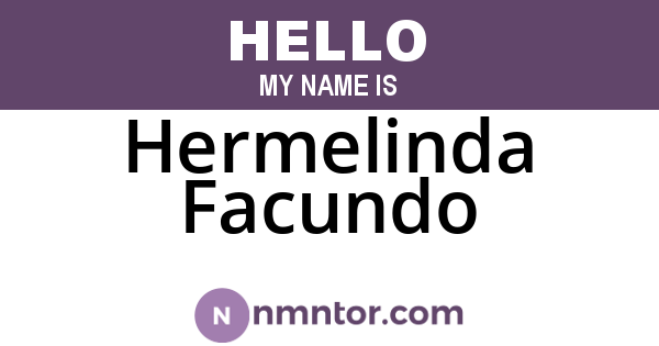 Hermelinda Facundo