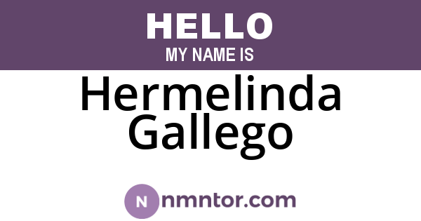 Hermelinda Gallego