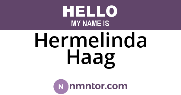 Hermelinda Haag