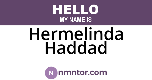 Hermelinda Haddad
