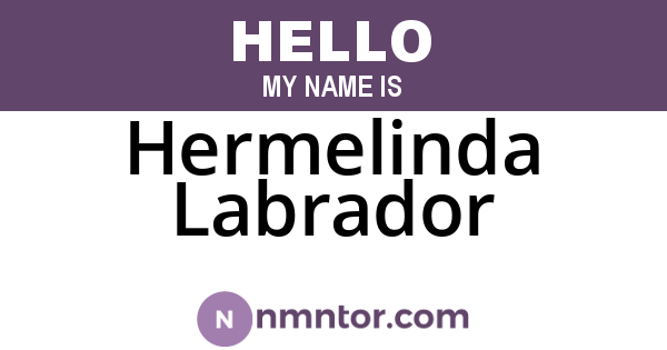 Hermelinda Labrador