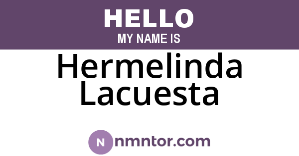 Hermelinda Lacuesta