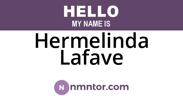 Hermelinda Lafave
