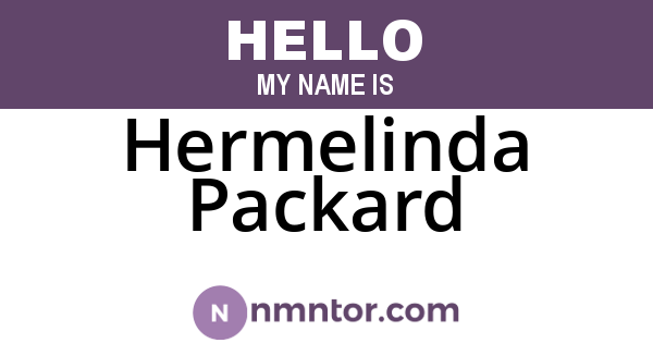 Hermelinda Packard